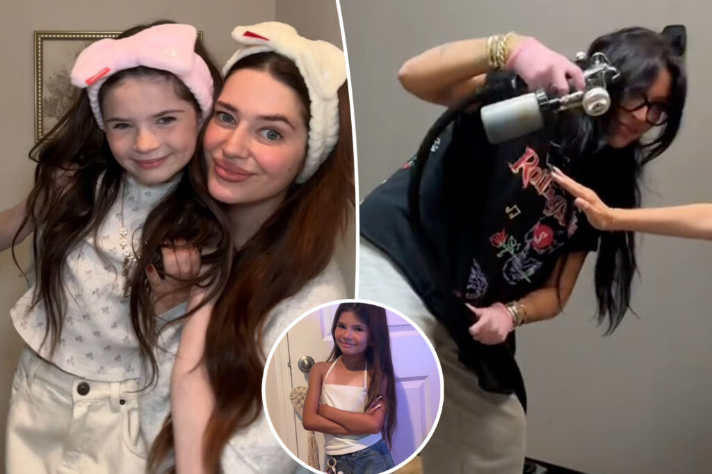 NJ Influencer hit after taking his 7 -year -old daughter to spray so: "We no longer say no?"